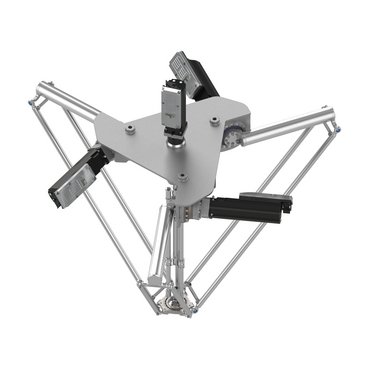 [Imagem ROBÔ DELTA MODELO P4 ÁREA DE TRABALHO COM 1200 MM DE DIÂMETRO EIXO CENTRAL ROTATIVO INVÓLUCRO COMPACTO VRKP4L0RNC00000 SCHNEIDER]