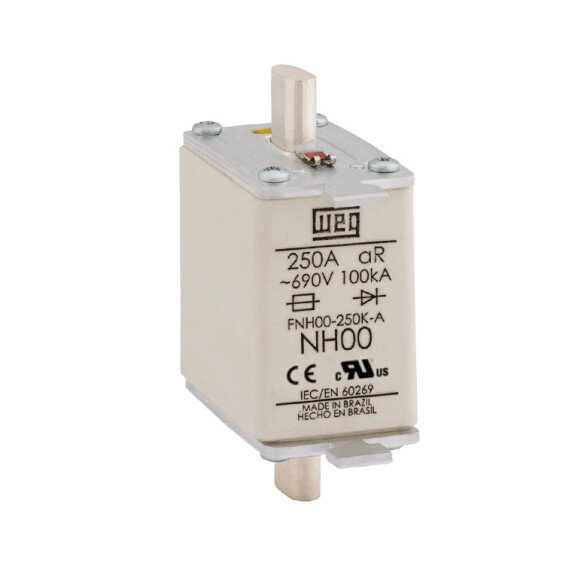 [Imagem do produto FUSIVEL NH AR FNH0080KA 10705995 WEG]