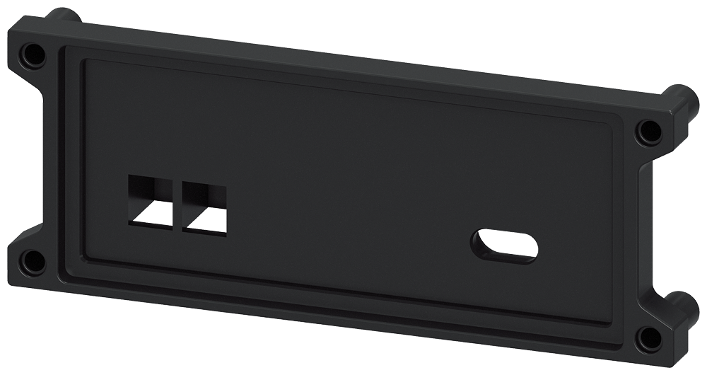 ADAPTADOR DE MONTAGEM PARA ELEMENTO DE COMANDO PARA FIXAÇÃO NO PAINEL FRONTA 3UF89220BA000 SIEMENS