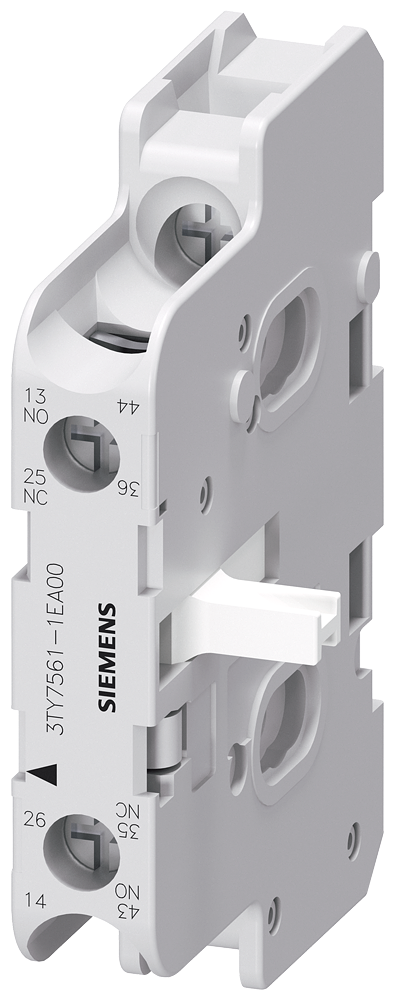 INTERRUPTOR AUXILIAR PARA TAM. 2-14 INTERRUPTOR AUXILIAR À ESQUERDA OU À DIR 3TY75611EA00 SIEMENS