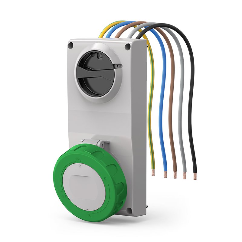 [Imagem do produto TOMADA DE EMBUTIR 3P+N 32A 2H 407.32872 SCAME]