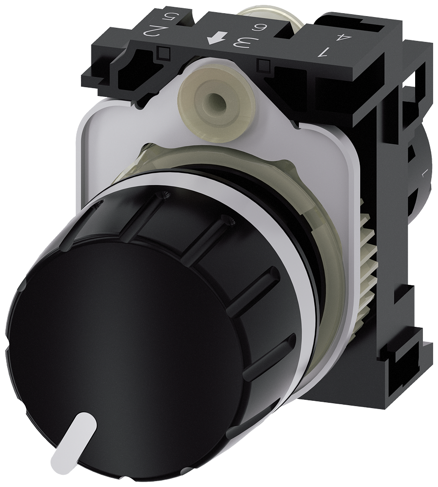 [Imagem POTENCIÔMETRO ROTATIVO 10 KOHM 22MM 3SU12002PS101AA0 SIEMENS]