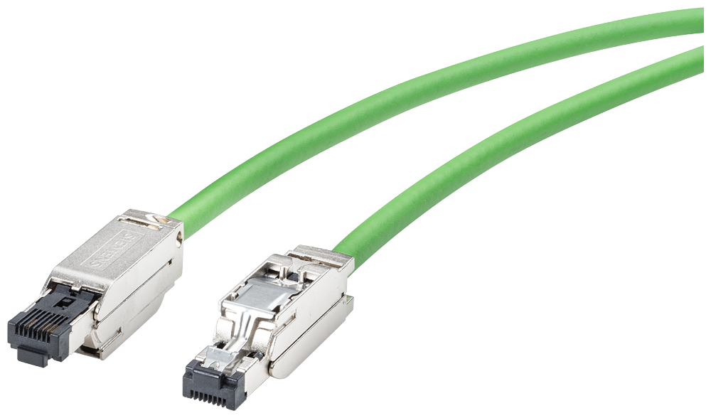 [Imagem do produto CABO DE CONEXÃO IE RJ45 6XV18715BH10 SIEMENS]