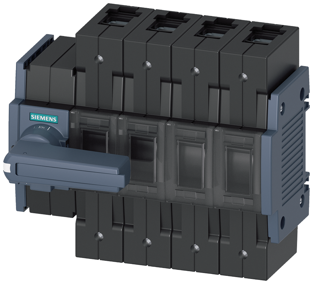 SECCIONADOR DE CORTE EM CARGA 160A TAM. 2 DE 4 POLOS ACIONAMENTO FRONTAL ES 3KD34422NE100 SIEMENS