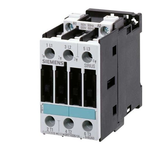 [Imagem CONTATOR AC-3 25A220 VCA 60HZ 3RT10261AN10 SIEMENS]