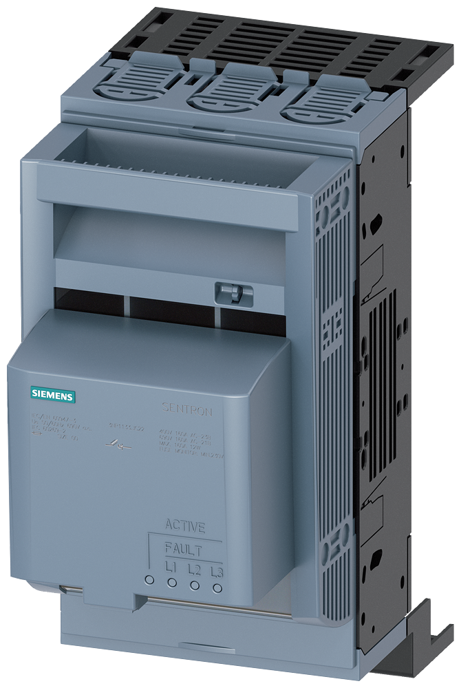 SECCIONADORA-FUSÍVEL SOB CARGA 3NP1 DE 3 POLOS NH00 160 A 3NP11331JC22 SIEMENS