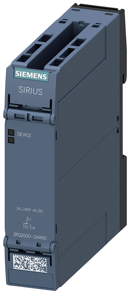[Imagem RELÉ DE ACOPLAMENTO NA CARCAÇA INDUSTRIAL, 1W, 24-240V CA/CC, LIGAÇÃO POR MOL 3RQ20002AW00 SIEMENS]