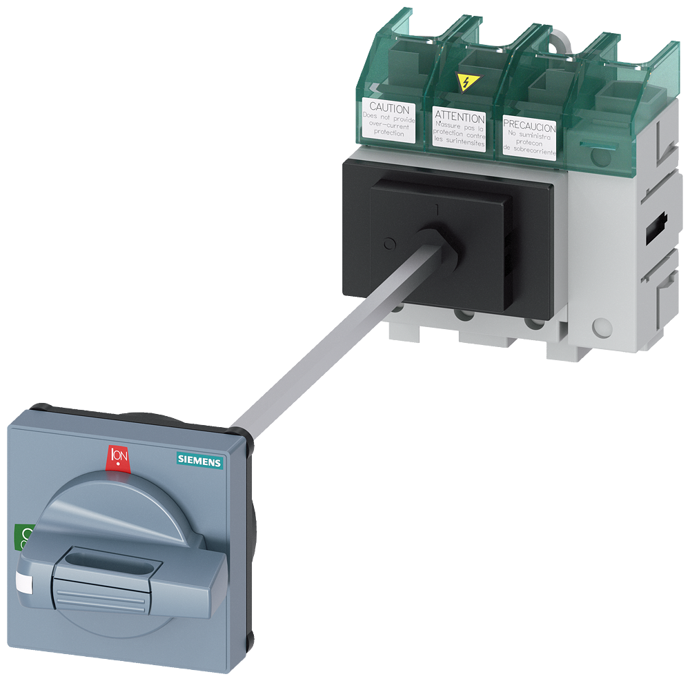 SECCIONADOR DE CORTE EM CARGA 3LD5 UL CHAVE PRINCIPAL DE 4 POLOS 3LD52100TL11 SIEMENS