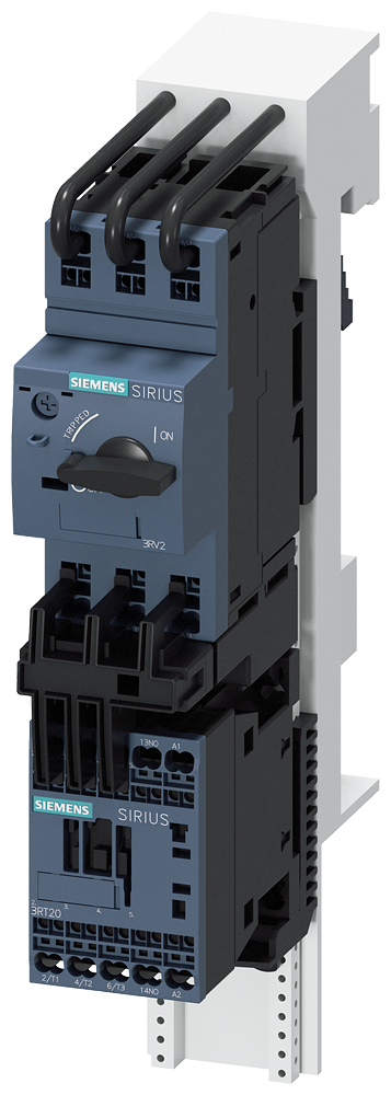 CHAVE DE PARTIDA ACIONADOR DIRETO S00 7-10 A AC 230 V 50/60 HZ 1 3RA21101JH161AP0 SIEMENS