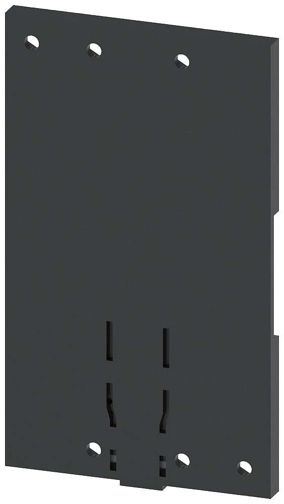 [Imagem ADAPTADOR PARA TRILHOS DIN ACESSÓRIOS PARA: 3VM10/11 3/4P 3VM91870SH10 SIEMENS]