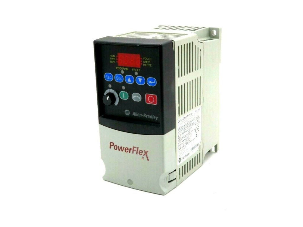 [Imagem do produto INVERSOR DE FREQUÊNCIA PF4 0.4 KW/0,5 HP 22AA2P3N104 ROCKWELL ALLEN BRADLEY]
