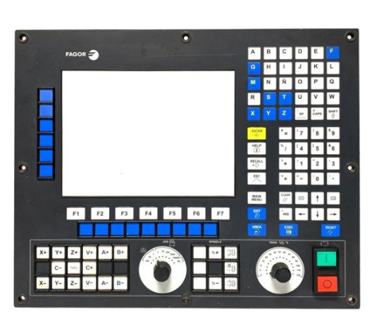 [Imagem do produto PAINEL CONTROLE CNC LCD 110/220VCA 0,2A 50/60HZ 55TC11LCD FAGOR]