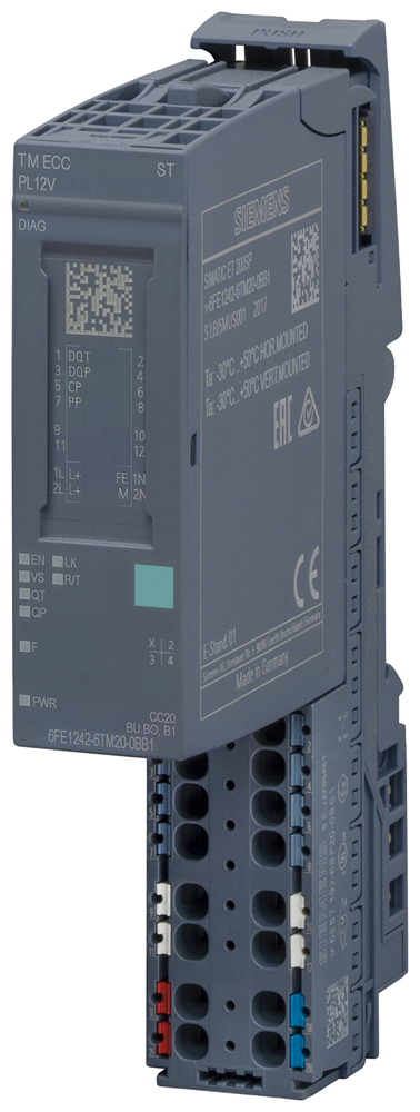 [Imagem SIMATIC ET 200SP CARREGADOR ELÉTRICO 6FE12426TM200BB1 SIEMENS]