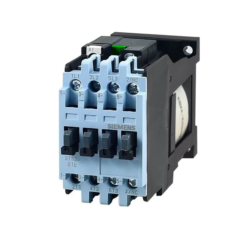 [Imagem CONTATOR 9A 24V 50/60HZ 1NF 3TS30010AC2 SIEMENS]