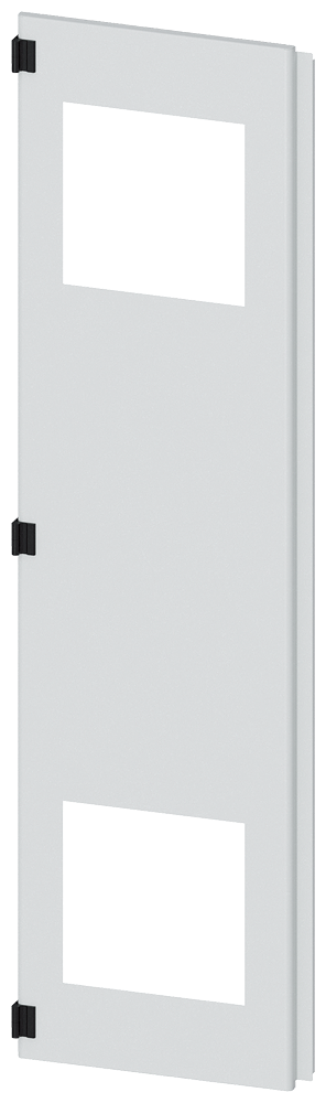 METADES DA PORTA ESQUERDA COM CORTE PARA VENTILADOR DO FILTRO 8MF18702UT253BA2 SIEMENS