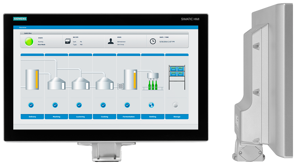[Imagem do produto SIMATIC IFP2200 PRO FLAT PANEL 6AV74668MA010AA0 SIEMENS]