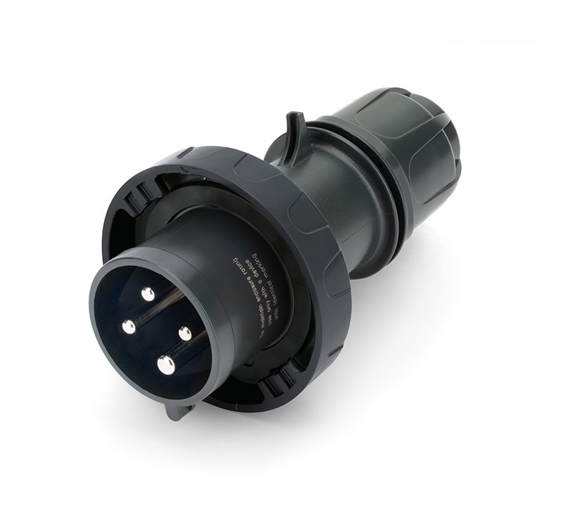 [Imagem do produto PLUGUE MÓVEL 20A 3P 4W 5H IP67 3Ø600V SCA420P5W SCAME]