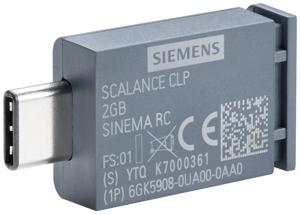 [Imagem CLP 2GB SINEMA RC, LIBERAÇÃO DA LIGAÇÃO AO SINEMA RC PARA MUM85X 6GK59080UA000AA0 SIEMENS]