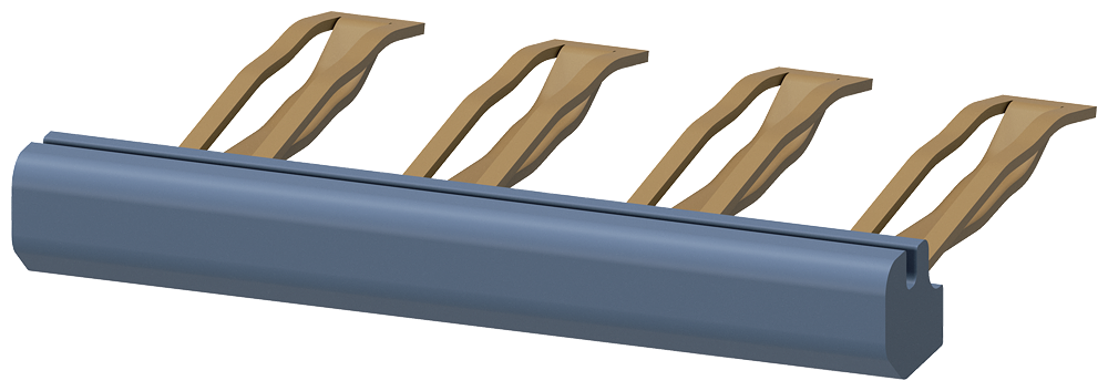 PENTE DE CONEXÃO PARA CONEXÃO MESMOS POTENCIAIS CORRENTE ADMISSÍVEL PARA ALI 3RQ49010B SIEMENS