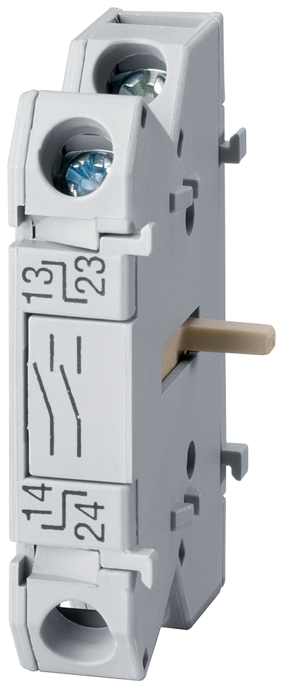 [Imagem do produto INTERRUPTOR AUXILIAR, 2NA, ACESSÓRIOS PARA INTERRUPTOR PRINCIPAL E DE PARADA  3LD92006C SIEMENS]