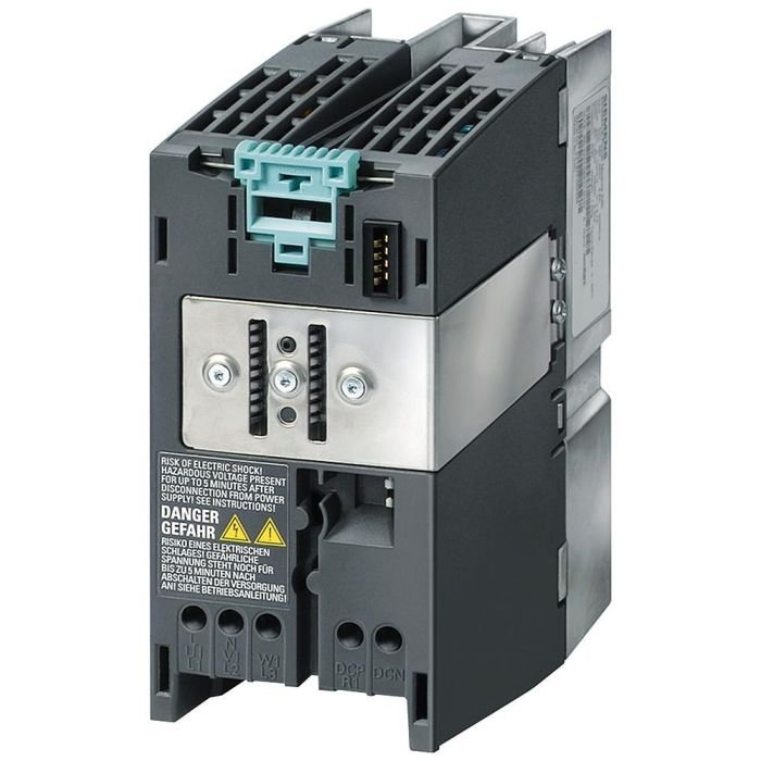 [Imagem MÓDULO DE POTÊNCIA TRIFÁSICO 0.37KW 1.3A 380/480V 47/63HZ SINAMICS G120 PM240 6SL32240BE137UA0 SIEMENS]