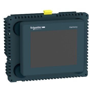 [Imagem IHM GRAFICA 3.5 POLEGADAS COM CONTROLADOR PROGRAMAVEL INCORPORADO HMISCU6A5 SCHNEIDER]