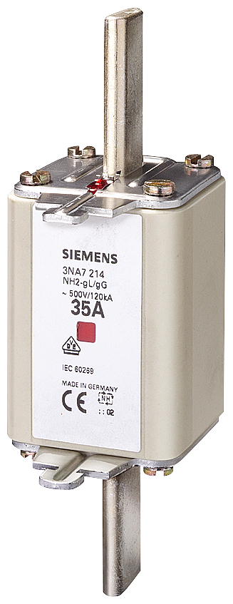 [Imagem do produto FUSIVEL NH FRON T.2 315A 500V 3NA7252 SIEMENS]