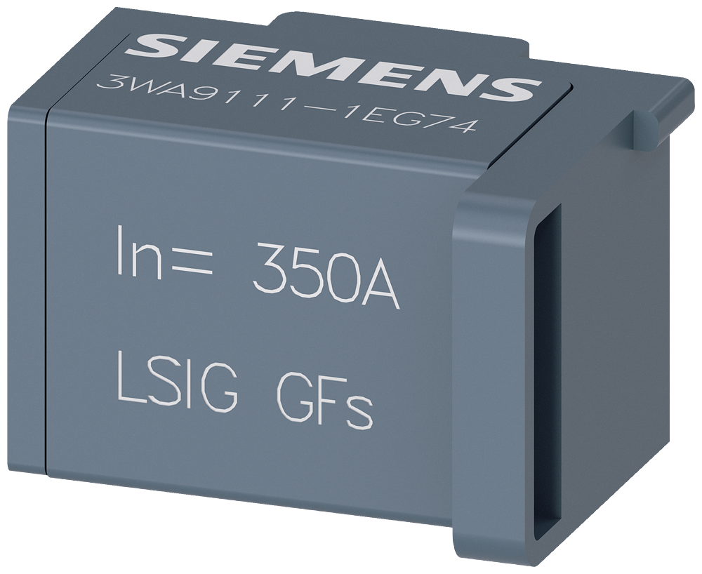 MÓDULO DE FUNÇÃO PARA DISJUNTOR 3WA LSIG 350 A PROTEÇÃO BÁSICA LT ST INST GF 3WA91111EG74 SIEMENS