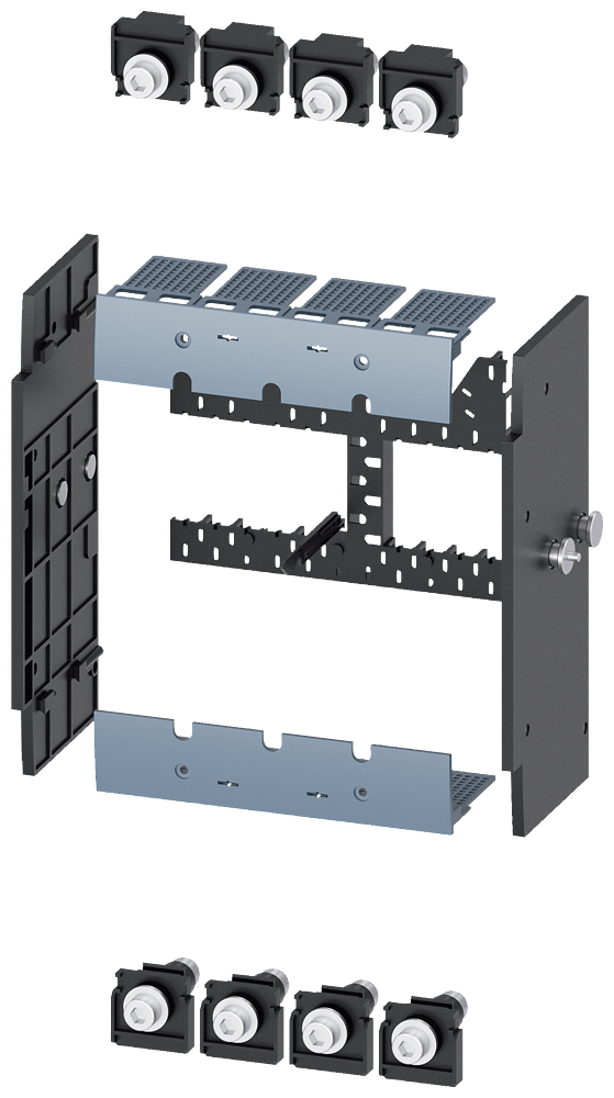 UNIDADE DE ENCAIXE CONJUNTO DE MONTAGEM DE CONVERSÃO PARA MCCB PARA DISJUNTOR 3VA93440KD10 SIEMENS