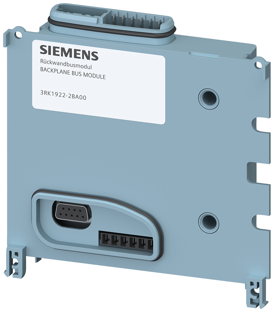 [Imagem MÓDULO DE BARRAMENTO NA PARTE TRASEIRA 110 MM PARA ET 200PRO PARTIDA DO MOTOR 3RK19222BA00 SIEMENS]