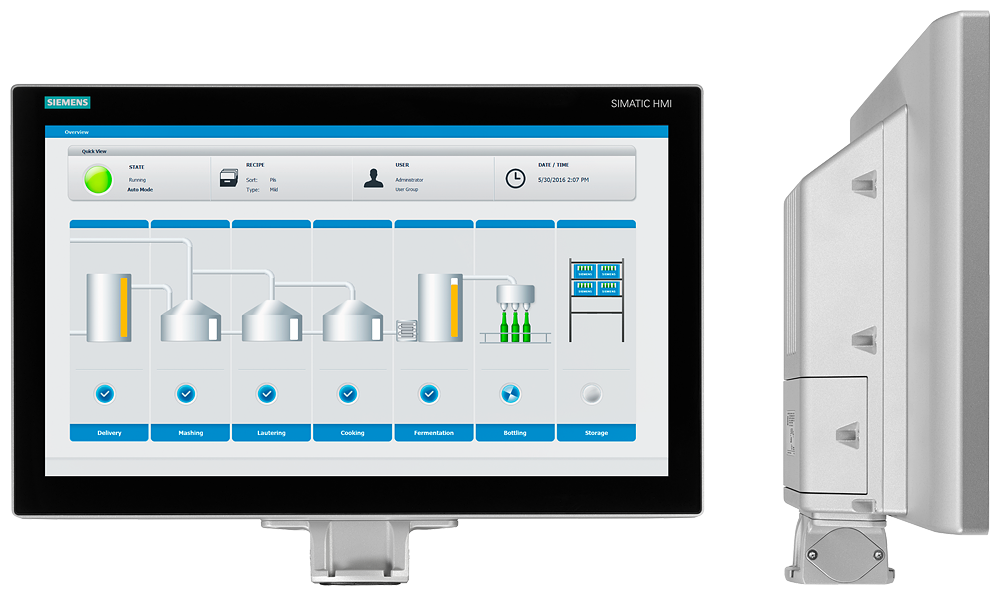 [Imagem COMPUTADOR SIMATIC IPC477E PRO 22" TOUCH 6AV72513JB070FA0 SIEMENS]