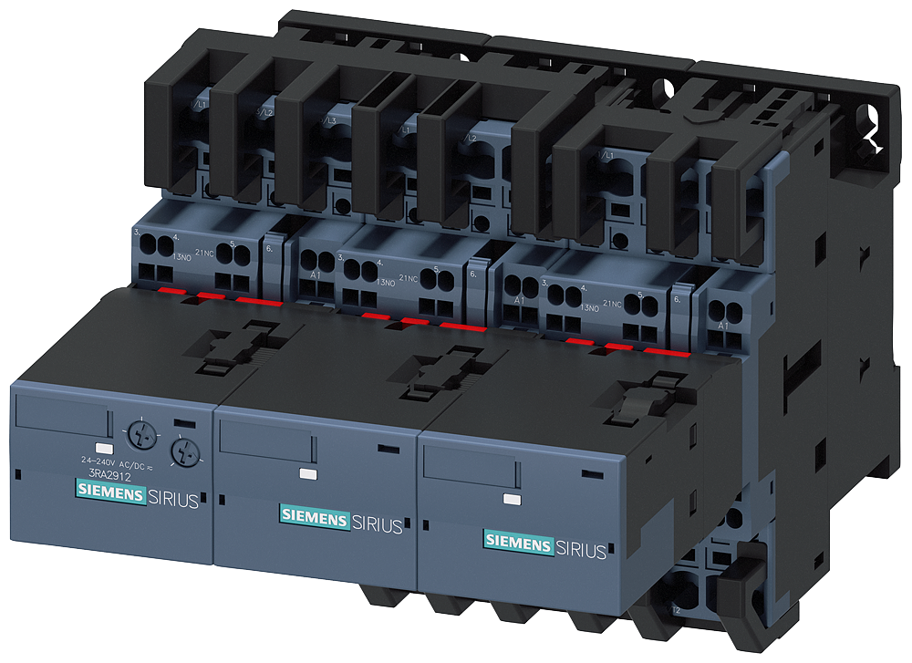 COMBINAÇÃO ESTRELA-TRIÂNGULO AC3 15/18,5KW/400V 24V CA 50/60HZ 3POL. S0 3RA24258XF322AC2 SIEMENS