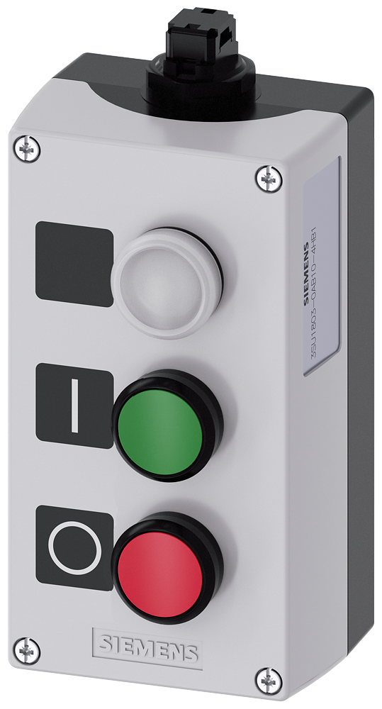 [Imagem do produto CARCAÇA DA AS-I PARA APARELHOS DE COMANDO, 22MM, REDONDA 3SU18030AB104HB1 SIEMENS]