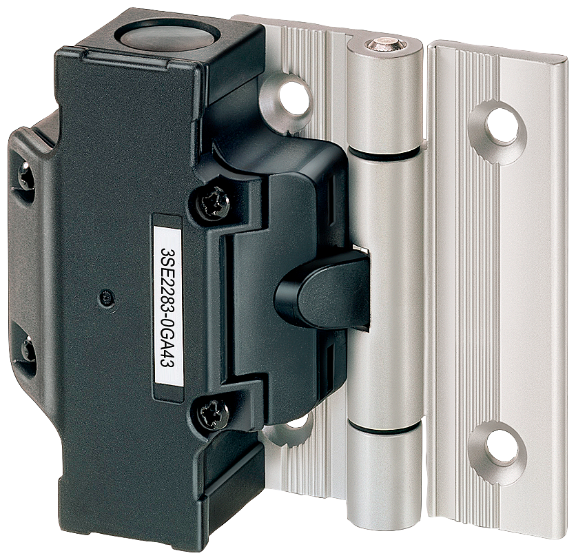 [Imagem CHAVE ARTICULADA COM DOBRADIÇA DE ALUMÍNIO 1NA/2NF ELEMENTO DE CHAVEAMENTO 3SE22830GA53 SIEMENS]