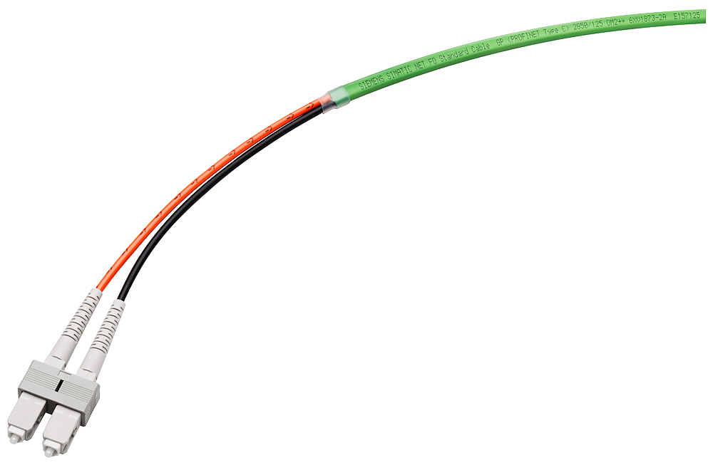 [Imagem CABO FIBRA OPTICA SC CONECT 2.0M 6XV18736AH20 SIEMENS]