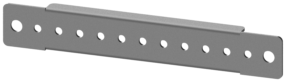 CALHA DE SUPORTE COMPACTA PARA PORTA LARGURA 300 MM C: 166 MM GAL 8MF10162AS30 SIEMENS