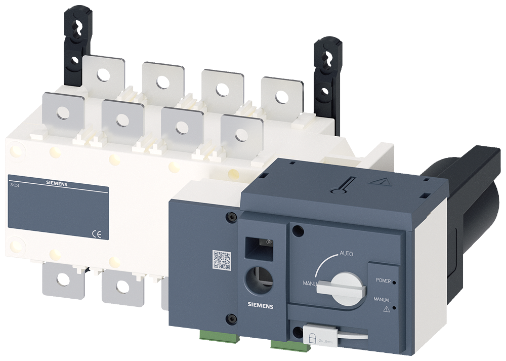 EQUIPAMENTO DE COMUTAÇÃO DE TRANSFERÊNCIA AUTOMÁTICA 3KC ACIONADO R 3KC44420DA210AA3 SIEMENS