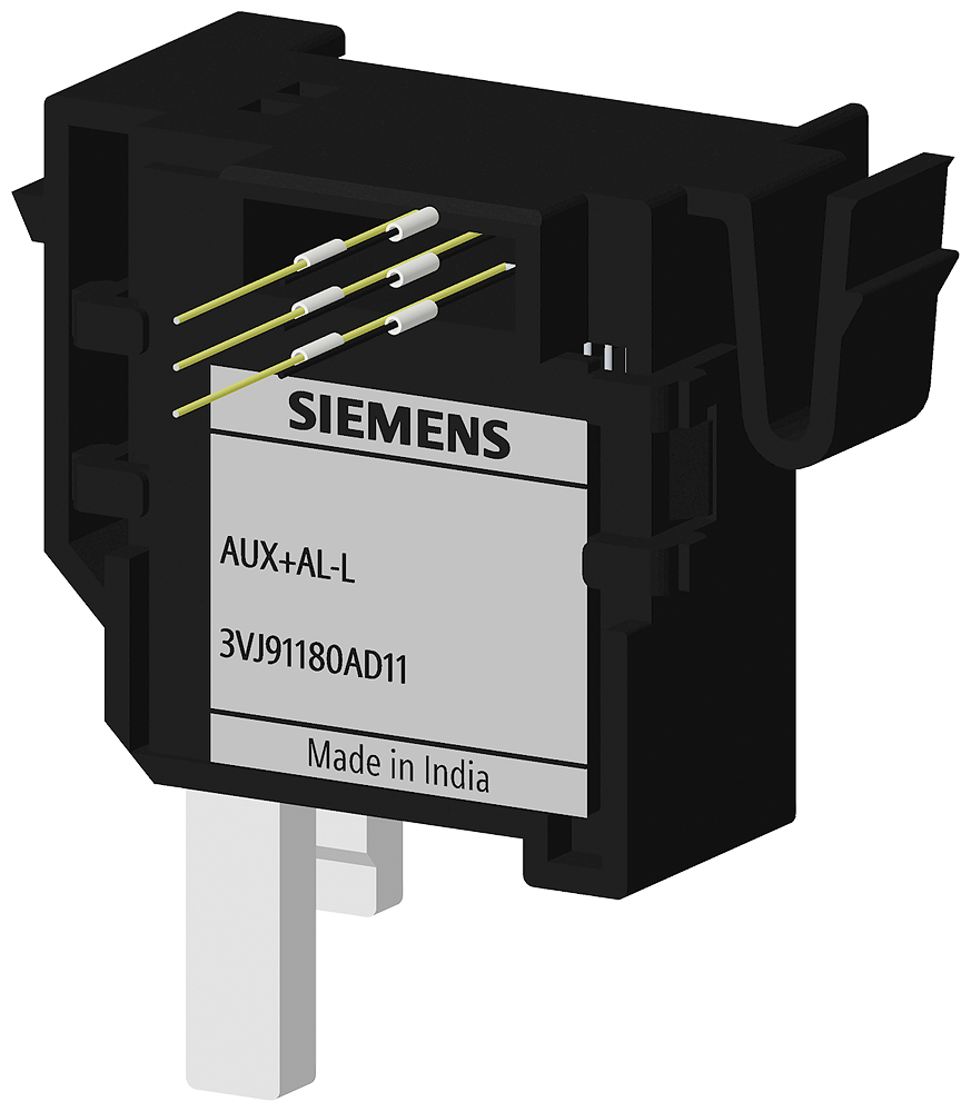 [Imagem CONTATO AUX 1NAF+ALARME 1NAF 5A 3VJ11 3VJ91180AD11 SIEMENS]