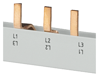 BARRAMENTO DE PINO 16MM2 BIFÁSICO 16X (1FA+N) 292MM CORTÁVEL 5ST37708 SIEMENS