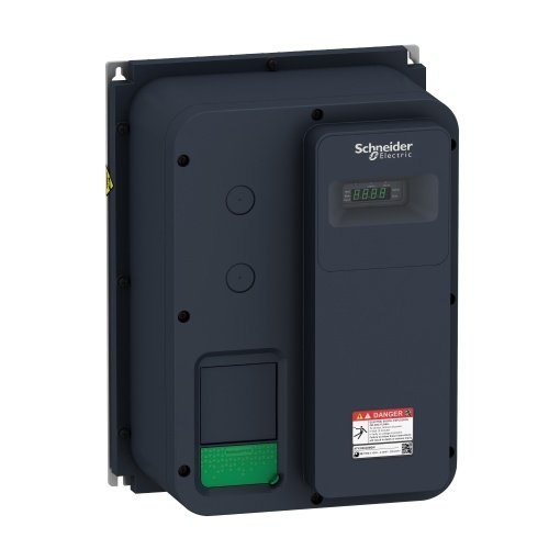[Imagem INVERSOR DE FREQUÊNCIA MONOFÁSICO 0.55KW 3,7A 200/240V 50/60HZ ATV320U06M2W SCHNEIDER]