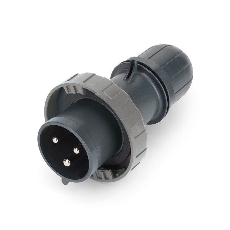 [Imagem do produto PLUGUE MÓVEL 20A 2P 3W 5H IP67 277V SCA320P5W SCAME]