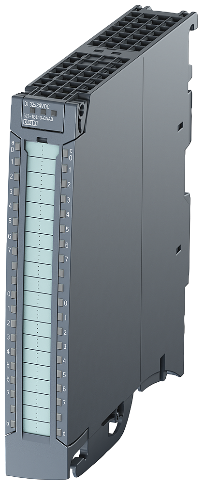 [Imagem MÓDULO DE ENTRADA DIGITAL ET200MP 32DI 24VCC TYPE 3 25CM 6ES75211BL100AA0 SIEMENS]