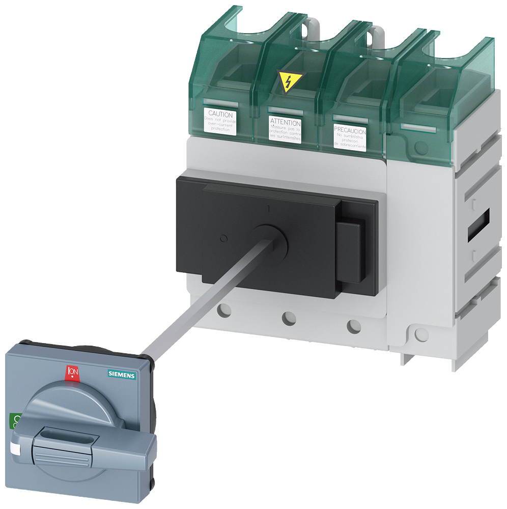 SECCIONADOR DE CORTE EM CARGA 3LD5 UL CHAVE PRINCIPAL DE 4 POLOS 3LD58100TL11 SIEMENS