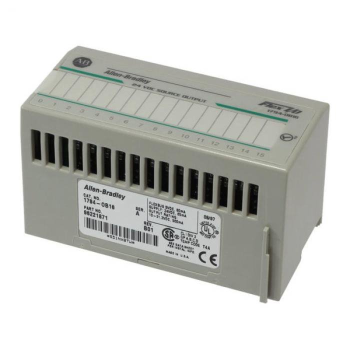 [Imagem MÓDULO SAÍDA DIGITAL FLEX 16DO 24VCC 1794OB16 ROCKWELL ALLEN BRADLEY]