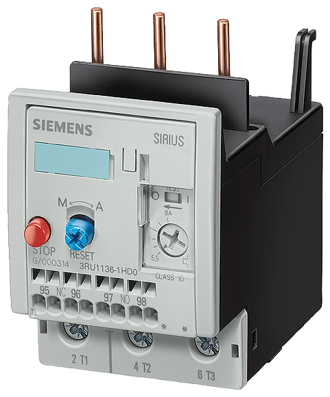RELÉ DE SOBRECARGA 18-25 A PROTEÇÃO DO MOTOR S2 CLASSE 10 PEÇA PARA ANEXAR 3RU11364DD0 SIEMENS
