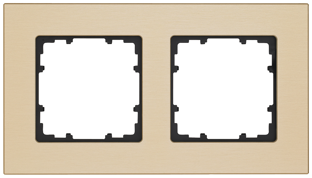 MOLDURA MIRO ALUMÍNIO AMARELO ÓXIDO 2X 5TG11223 SIEMENS