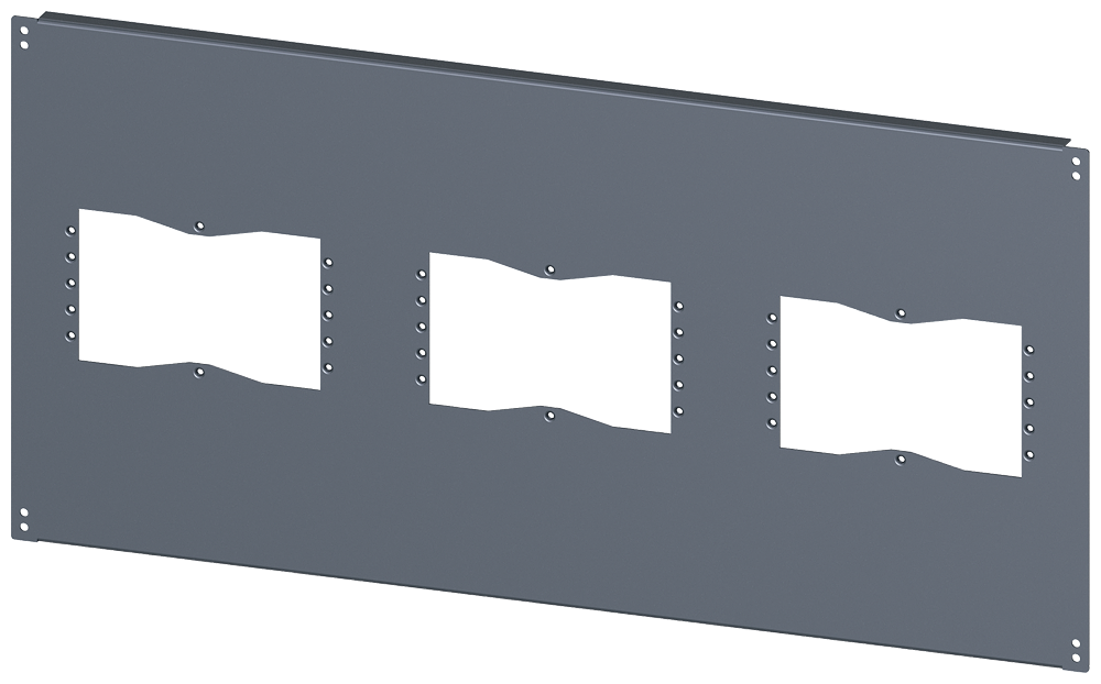 BASE COM CORTES PARA FLANGES IPXX P: 600 MM L: 1000 MM 8MF10062UB520 SIEMENS