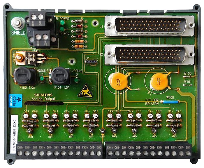 [Imagem do produto MODULO I/O DIGITAL MTA 16DO ET200M 6ES76501AM303XX0 SIEMENS]