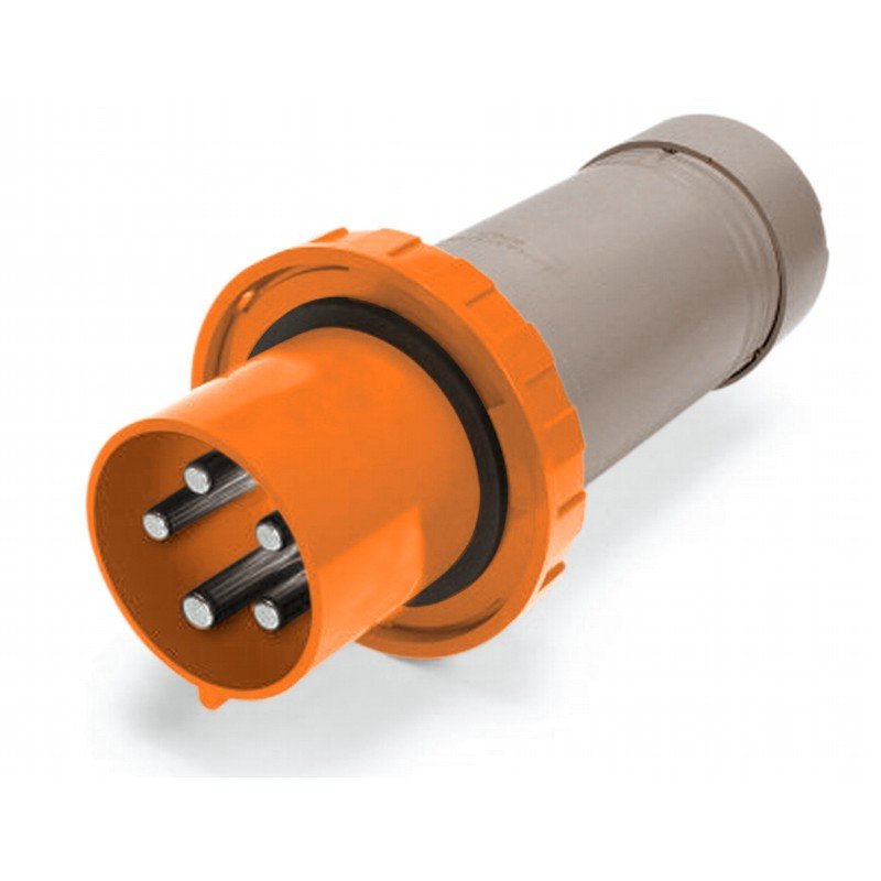 [Imagem do produto PLUGUE MÓVEL 100A 3P 4W 12H IP67 SCM4100P12W SCAME]