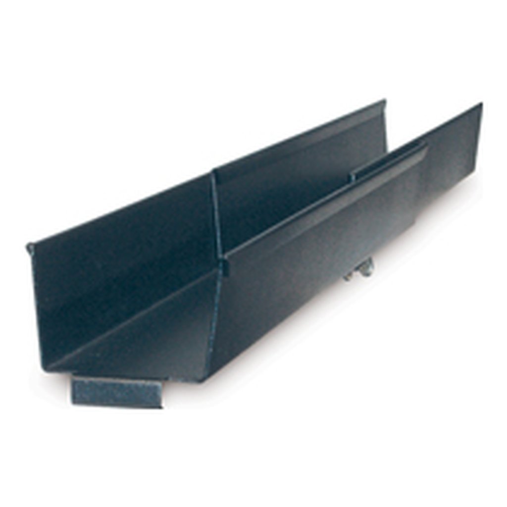 [Imagem AJUSTE DE 18 (45.75 CM) A 30 POLEGADAS (76 CM) NO CANAL LATERAL HORIZONTAL DO ORGANIZADOR DE CABOS AR8008BLK SCHNEIDER]